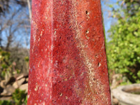 Polished Red & Yellow Ocean Jasper Points  x 2 From Madagascar