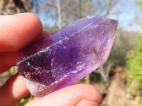 Polished Small Amethyst Points x 20 From Akansobe, Madagascar