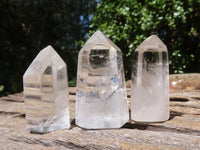 Polished Clear & Optic Quartz Points  x 20 From Madagascar - TopRock