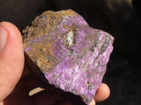 Natural Metallic Purpurite Cobbed Specimens  x 4 From Erongo, Namibia - Toprock Gemstones and Minerals 