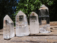 Polished Clear & Optic Quartz Points  x 20 From Madagascar - TopRock