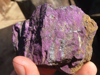 Natural Metallic Purpurite Cobbed Specimens  x 4 From Erongo, Namibia - Toprock Gemstones and Minerals 