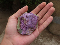 Natural Rough Stichtite & Serpentine Specimens  x 12 From Barberton, Southern Africa - Toprock Gemstones and Minerals 