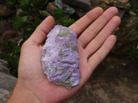 Natural Rough Stichtite & Serpentine Specimens  x 12 From Barberton, Southern Africa - Toprock Gemstones and Minerals 