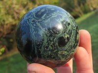 Polished Stromatolite / Kambaba Jasper Spheres x 3 From Madagascar - TopRock