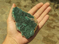 Natural Crystalline Micro Botryoidal Malachite Specimens  x 6 From Tenke Fungurume, Congo - TopRock