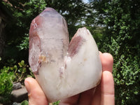 Natural Red Hematoid Phantom Quartz Clusters (Polished Base To Stand) x 2 From Karoi, Zimbabwe - TopRock