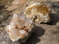 Natural Spirit Quartz Clusters  x 3 From Boekenhouthoek, South Africa - TopRock