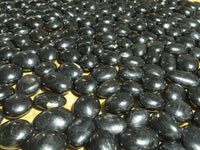 Polished Schorl Black Tourmaline Gallets / Palm Stones - sold per 1 kg - From Ambatondrazaka, Madagascar - TopRock