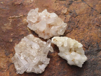 Natural Small Mixed Quartz Clusters  x 35 From Madagascar - TopRock