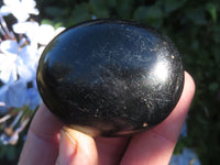 Polished Schorl Black Tourmaline Gallets / Palm Stones - sold per 1 kg - From Ambatondrazaka, Madagascar - TopRock