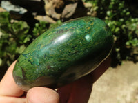 Polished Green Verdite Palm Stones  x 6 From Zimbabwe - TopRock