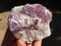 Natural Sugar Amethyst Clusters  x 3 From Zambia - Toprock Gemstones and Minerals 