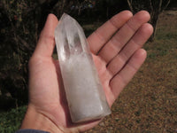 Polished Trio Of Clear & Smokey Quartz Points  x 3 From Madagascar - TopRock