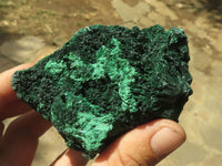 Natural Silky Malachite Specimens  x 6 From Kasompe, Congo - TopRock