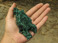 Natural Silky Malachite Specimens  x 6 From Kasompe, Congo - TopRock