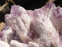 Natural Sugar Amethyst Clusters  x 3 From Zambia - Toprock Gemstones and Minerals 