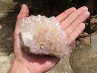 Natural Amethyst Agate Geode Specimens  x 2 From Madagascar - TopRock