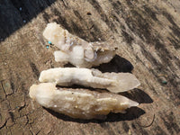 Natural Drusi Quartz Coated Calcite Crystals  x 20 From Alberts Mountain, Lesotho - Toprock Gemstones and Minerals 