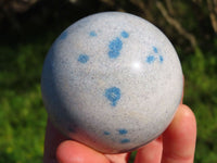 Polished Blue Spotted Spinel Spheres x 6 From Madagascar - TopRock