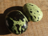 Polished  Spotted Leopard Stone Gallets  x 6 From Zimbabwe