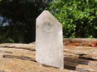 Natural Single Etched Clear Quartz Crystals  x 35 From Mpika, Zambia - Toprock Gemstones and Minerals 