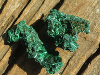 Natural Chatoyant Silky Malachite Specimens  x 20 From Kasompe, Congo - Toprock Gemstones and Minerals 