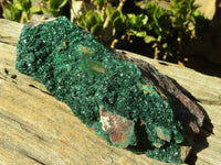 Natural Stunning Crystalline Malachite Specimens  x 2 From Congo