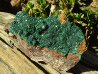 Natural Stunning Crystalline Malachite Specimens  x 2 From Congo