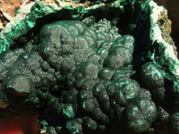 Natural Rare Ball Malachite On Drusy Quartz & Dolomite Specimens  x 2 From Kambove, Congo