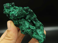 Natural Silky Malachite Specimens x 6 From Kasompe, Congo - TopRock