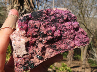 Natural Pink Salrose Cobaltion Dolomite Specimens  x 3 From Kakanda, Congo