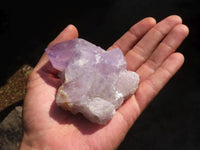 Natural Jacaranda Amethyst Crystal Specimens  x 6 From Mumbwa, Zambia - Toprock Gemstones and Minerals 