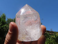 Polished Gorgeous Selection Of Girasol Pearl Quartz Points  x 4 From Madagascar - TopRock