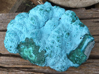 Natural Beautiful Large Malacholla (Malachite & Chrysocolla) Specimen  x 1 From Kulukuluku, Congo - Toprock Gemstones and Minerals 