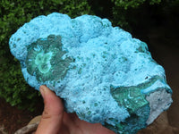 Natural Beautiful Large Malacholla (Malachite & Chrysocolla) Specimen  x 1 From Kulukuluku, Congo - Toprock Gemstones and Minerals 