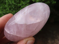 Polished Gemmy Pink Rose Quartz Palm Stones  x 12 From Madagascar - Toprock Gemstones and Minerals 