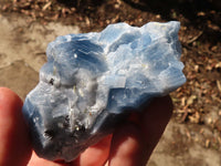 Natural New Sky Blue Calcite Specimens  x 24 From Spitzkop, Namibia