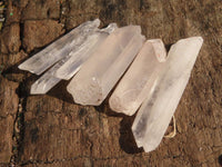 Natural Small Single Quartz Crystals  x 2.1 Kg Lot From Madagascar - Toprock Gemstones and Minerals 