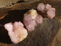 Natural Spirit Amethyst Quartz Clusters  x 6 From Boekenhouthoek, South Africa - Toprock Gemstones and Minerals 