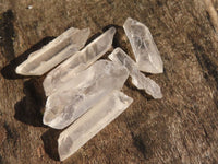 Natural Small Single Quartz Crystals  x 2.1 Kg Lot From Madagascar - Toprock Gemstones and Minerals 