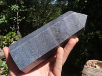 Polished Blue Lazulite Point  x 1 From Madagascar - TopRock