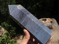 Polished Blue Lazulite Point  x 1 From Madagascar - TopRock