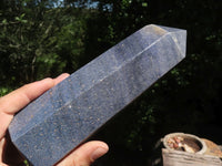 Polished Blue Lazulite Point  x 1 From Madagascar - TopRock