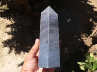 Polished Blue Lazulite Point  x 1 From Madagascar - TopRock