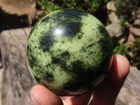 Polished Leopard Stone Spheres  x 4 From Zimbabwe - TopRock