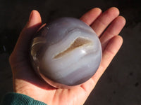 Polished Lovely Pair Of Agate Spheres  x 2 From Madagascar - Toprock Gemstones and Minerals 