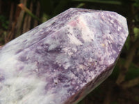 Polished Purple Lepidolite Mica Points  x 3 From Madagascar - TopRock