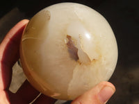 Polished Lovely Pair Of Agate Spheres  x 2 From Madagascar - Toprock Gemstones and Minerals 