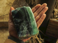 Polished Watermelon Fluorite Standing Slabs  x 3 From Uis, Namibia - TopRock